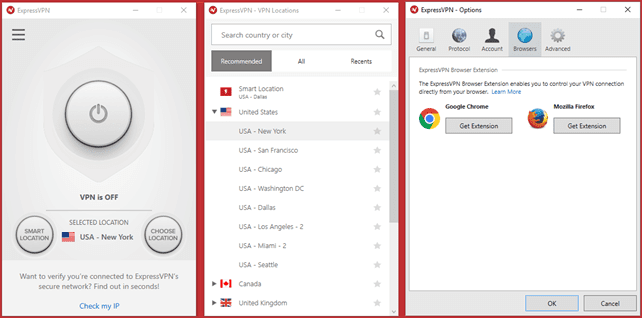 ExpressVPN app