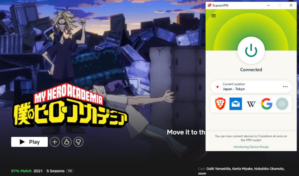 Watch My Hero Academia all 5 Seasons on Netflix Stream anywhere