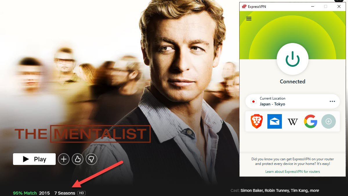 The mentalist hotsell streaming netflix