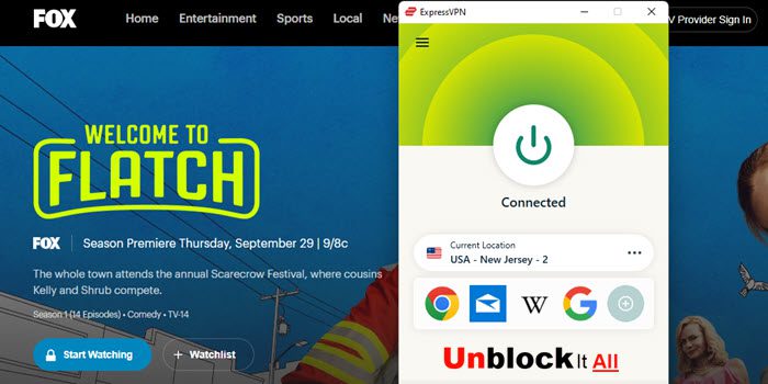 Welcome to Flatch with ExpressVPN